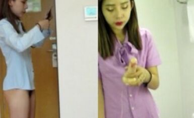 精品推荐 『学院派私拍』极品颜值长发嫩模肉丝三点诱惑