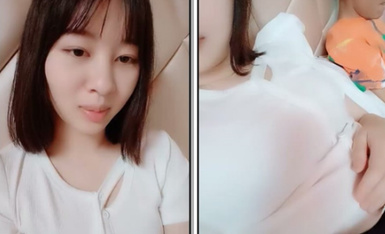 【换妻极品探花】，26岁白领小情侣，娇小玲珑，首次换妻，害羞紧张1