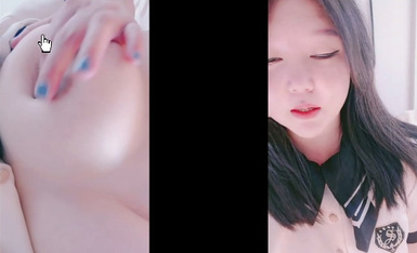 学生制服童颜巨乳超美名器一线天粉色鲍鱼自慰露出给狼友尝尝鲜.