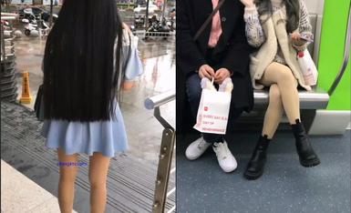 重磅流出推荐！黄头发韩系风格长腿蜜臀美少女，和男友做爱 长达半小时的小视频集合！妹子颜值非常高 美腿修长.