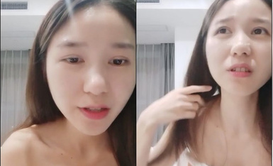 【极品御姐】【紫贤】第二弹，与大哥开房啪啪被颜射抠逼！ (2).