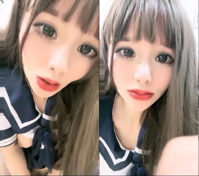 妖艳大红唇网红骚货！粗大胡萝卜插穴狂喷水！情趣制服吊带灰丝，炮友电转伺候，后入爆插