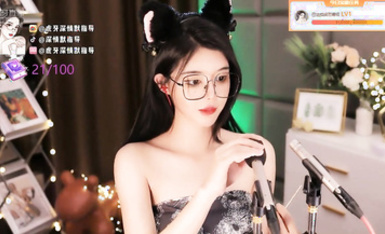 HYTV高顏值主播@深情默指導 asmr耳騷合集 (2)