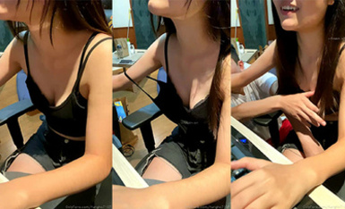 寶島炮王『信義趙又廷』20歲纖細挺乳女大生