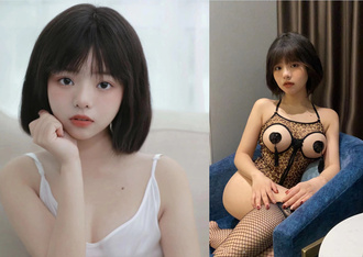 顏值即正義 超清純學妹 背著男友被男人們調教 妹子夠清純 有鄰家小妹的感覺 附生活照