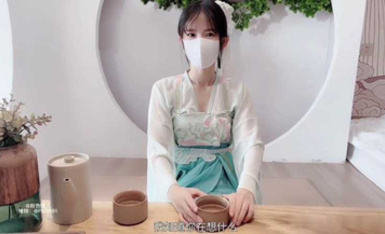 粉色情人 中秋漢服特輯碧水瑤