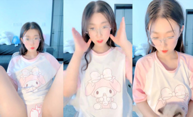 青春大學眼鏡娘@小糖丸 尺度福利秀 (1)