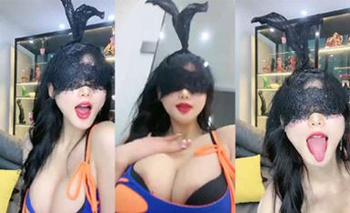 極品巨乳魅魔主播@婢女 尺度福利秀 1 (1)