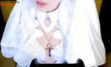 aki秋水 20231225聖誕修女視頻_白嘶雪糕_kqy_哧溜哧溜