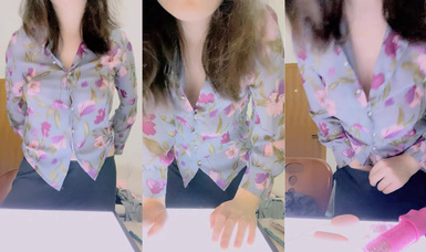 【夏璐璐】H漫畫女畫師邊畫邊發騷 (2)