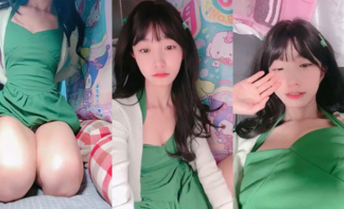 乖巧鄰家高顏值學妹 嗚崽醬 49部合集  (44)