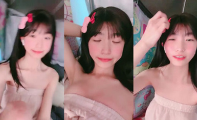 乖巧鄰家高顏值學妹 嗚崽醬 49部合集  (41)