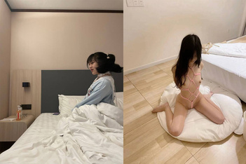 2024年4月，推特約炮大神【人類殘次品】，大神約調各類母狗全露臉，有的照片清純，背地裡卻無比下賤 (2)