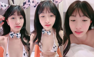 乖巧鄰家高顏值學妹 嗚崽醬 49部合集  (5)