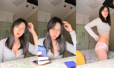 清純眼鏡妹妹 要吃退黑素  (3)