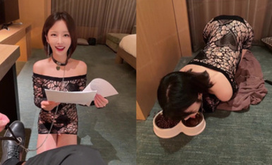 前極品韓國女團成員成為財閥玩物  又來一部連續劇的 5個視頻 連接的 SM劇情 調教口交 鴛鴦浴 (2)