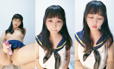 雙馬尾學生嫩妹【甜甜圈】掰穴自慰 粉嫩鮑魚 (5)