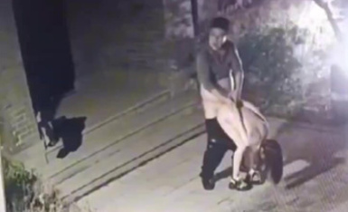 抖音热瓜 兰州事件，兰州老街七里河，精神小妹直接大街做爱 八分钟完整版