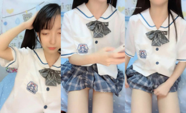 清純顏粉嫩白虎大學生@小提莫呀 尺度福利秀 (2)