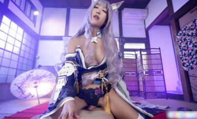 千媚狐妖｢水川老師｣ - 刺激淫語挑逗乳頭，兩片陰唇夾住肉棒生生研磨狂射這就是實力無碼