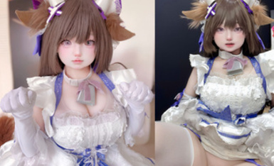 【2025年新品】天生蘿莉體合法嫩妹，COS博主【cocacla2002】露臉福利，自慰騎乘後入內射，小母狗屬性拉滿 (2)