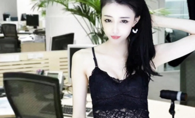 網易CC騷主播【白妖妖】單口相聲【白秘書升職記】2K原版畫質，自導自演，大膽口嗨，勾引老闆，道具自慰 (7)