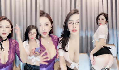 絕代雙驕 兩大巨乳女神聯播 合集 (6)