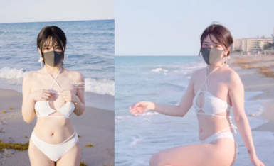 玩偶姐姐HongKongDoll-海邊更衣室  Beach room