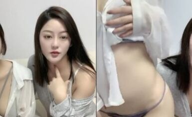 全网最美双胞胎，姐姐妹妹嗨起来颜值很高带上口罩开始撩